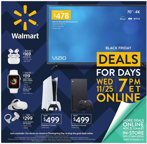 black friday ads from walmart|walmart black friday weekly ad.